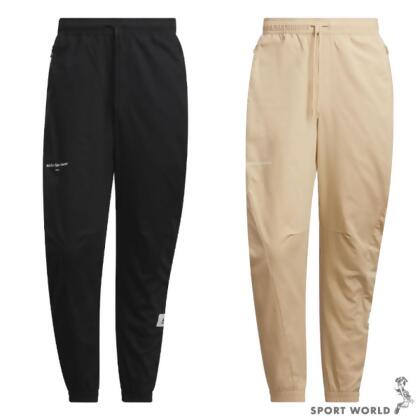 Adidas 男裝 長褲 拉鍊口袋 縮口 純棉 黑/卡其 IP4989/IP4990 