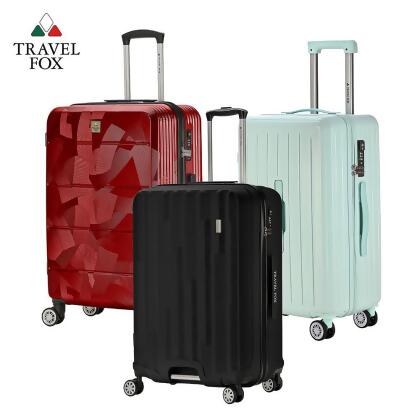 TRAVEL FOX 旅狐 24/25吋 海關鎖拉鍊行李箱多款任選均一價 