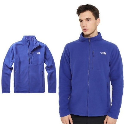【The North Face】男新款 Polartec保暖透氣抓絨外套.刷毛保暖休閒夾克/3VT9 藍 N 
