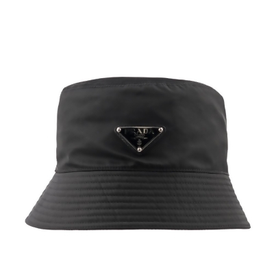 【PRADA】Re-Nylon Bucket Hat 漁夫帽 S (黑色) 