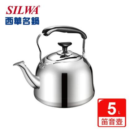 【SILWA 西華】316不鏽鋼古鐘笛音壺5L-揪買GO團購網 