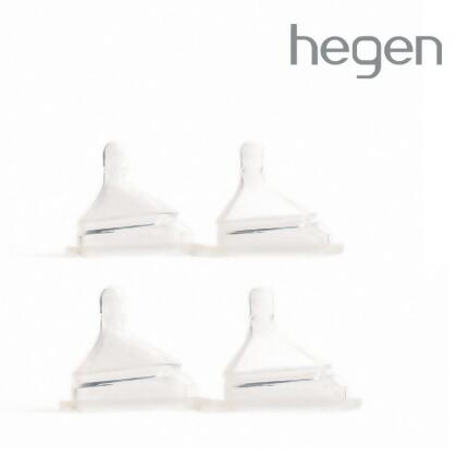 hegen 防脹氣真實擬乳智慧奶嘴 (四入組)-5種款式 