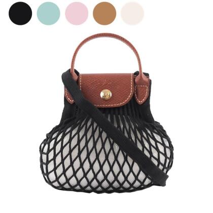 【LONGCHAMP】XS號 LE PLIAGE FILET 二用漁網包(任選) 