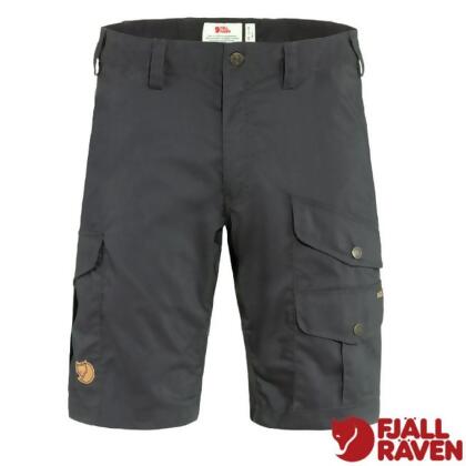 【Fjallraven小狐狸】男 Vidda Pro Lite Shorts耐磨登山健行短褲/86892-030 深灰 