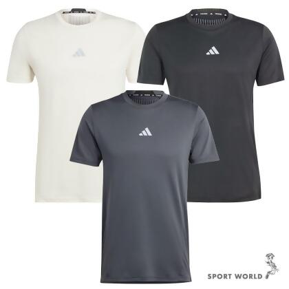 Adidas 短袖上衣 男裝 排汗 白/黑/灰 IL7133/IS3739/IT0615 
