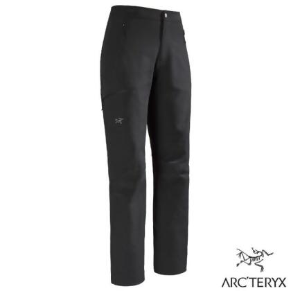 【ARCTERYX 始祖鳥】女 Gamma 輕量彈性耐磨快乾軟殼長褲.登山健行褲.休閒長褲_X000007687 黑 