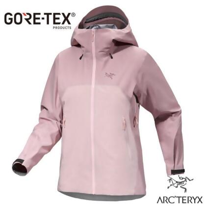 【ARCTERYX 始祖鳥】女 Beta 防水透氣連帽外套/X000007701 深野玫瑰粉/野玫瑰粉 