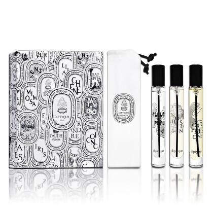 Diptyque 經典款淡香精禮盒 10MLX3入(肌膚之華+杜桑+爵夢) 