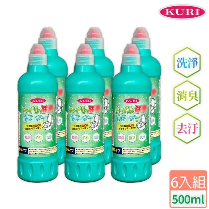【KURI】除臭馬桶清潔劑_葡萄柚香(500ml/6入組) 