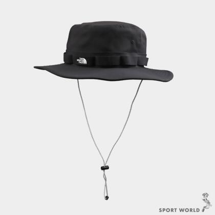 The North Face 北面 帽子 漁夫帽 遮陽帽 吸濕排汗 防曬 抗UV 可調節 黑 NF0A5FXFJK3 
