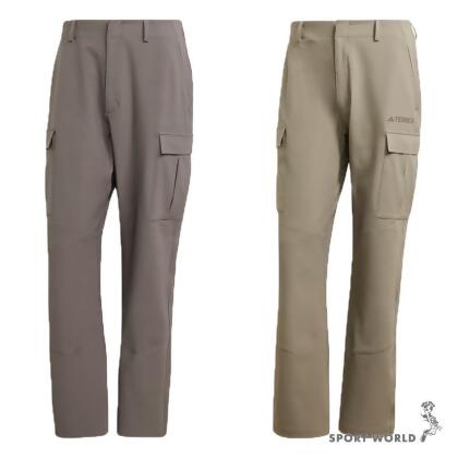 Adidas 長褲 男裝 工裝風 咖/卡其 IY0083/IY0084 