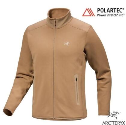 【ARCTERYX 始祖鳥】男 Kyanite 抓絨保暖立領外套.夾克/X000008447 帆布棕 