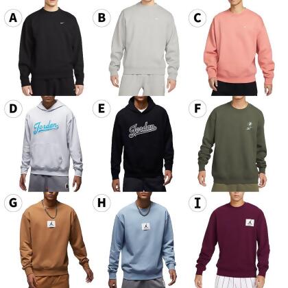 Nike 男裝 長袖上衣 帽T DX1362/FN4614/FV8457/FB6935/FB3910 