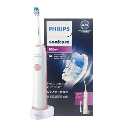 【Philips】聲波震動牙刷/電動牙刷(HX3226(粉色) 