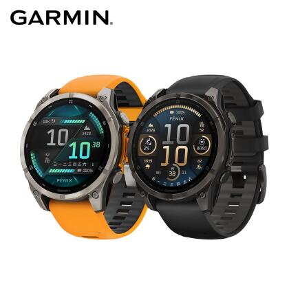 GARMIN Fenix 8 AMOLED 47mm 全方位戶外進階GPS智慧腕錶 
