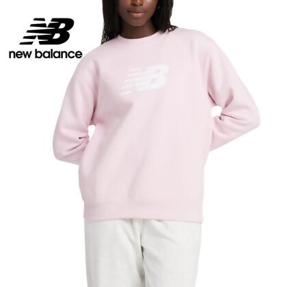 【New Balance】刷毛長袖上衣大學T-WT43526MEY女性【官方直營】 