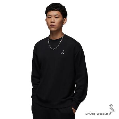 Nike 長袖上衣 男裝 JORDAN 刺繡Logo 黑 FV7296-010 
