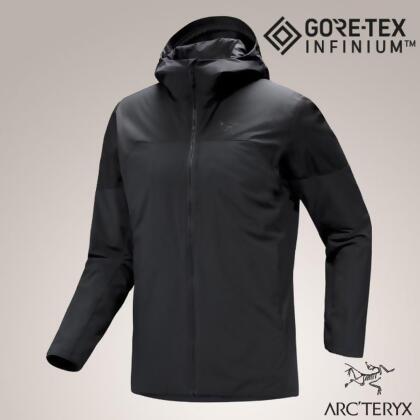 【ARCTERYX 始祖鳥】男 PROTON 超輕保暖透氣抗水耐磨連帽外套/X000006731-29668 黑 