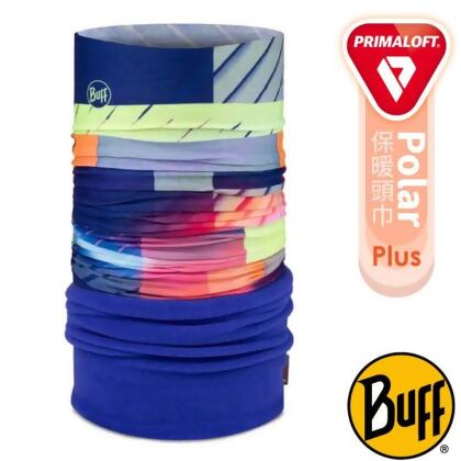【BUFF】Polar 保暖頭巾 Plus. PrimaLoft 超彈性刷毛魔術頭巾/134578-740 耀眼極光 