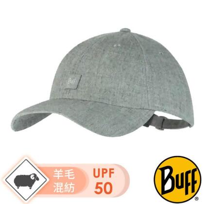 【BUFF】Chill baseball cap 羊毛混紡棒球帽 .登山健行帽.運動帽/BF132328-930 混紡灰 