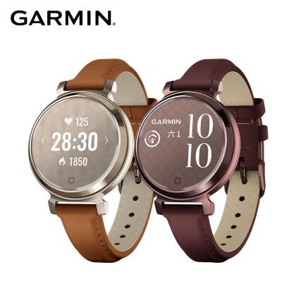 【美安獨家】GARMIN Lily 2 智慧腕錶 經典款 皮革錶帶款 