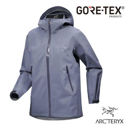【ARCTERYX 始祖鳥】女 Beta Gore-Tex 防水透氣連帽外套(僅300g) X000009239 雲層藍 