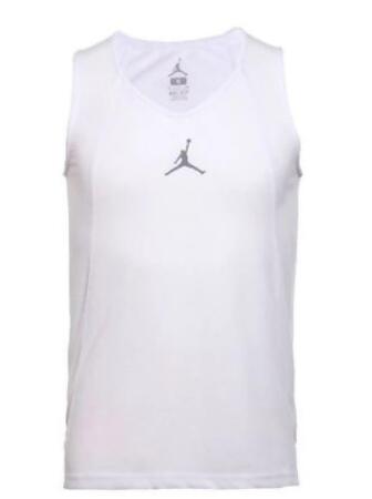 NIKE JORDAN 白灰 LOGO 運動 背心 789481-100 