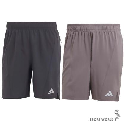 【下殺】Adidas 短褲 男裝 排汗 反光 黑/灰 IS3732/IS3734 