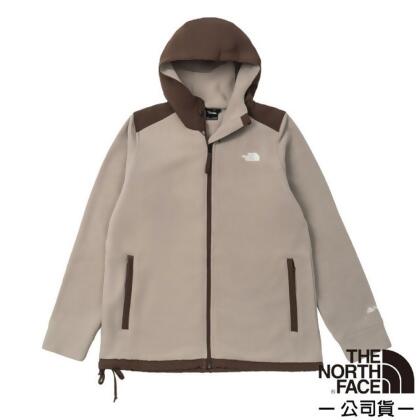 【The North Face】男 限量 1966 Polartec重磅拼接舒適保暖連帽抓絨外套/89ZT-5O3 灰棕 