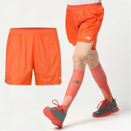 35折【美國 The North Face】男款 FlashDry 閃電吸排透氣運動短褲/3CE9-HCU 橘 V 