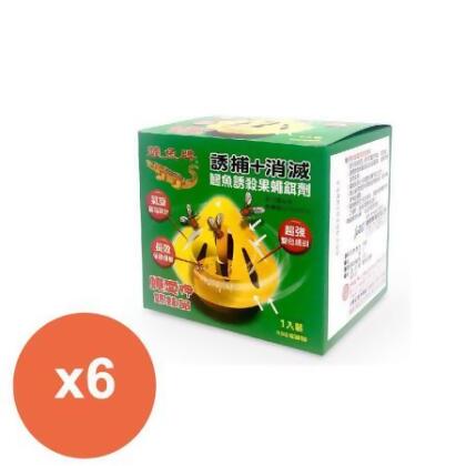 鱷魚誘殺果蠅餌劑50gX6入 
