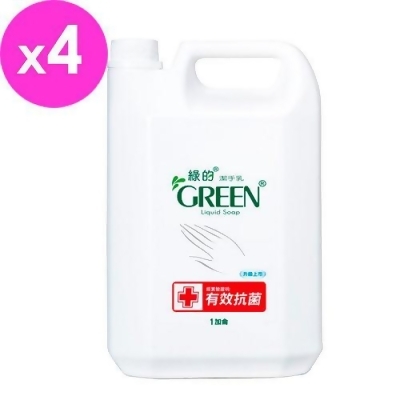 ç¶ çš„green æŠ—èŒæ´—æ‰‹ä¹³ åŠ ä¾–æ¡¶ 3800ml 4å…¥ From Fridayè³¼ç‰©at Shop Com Tw