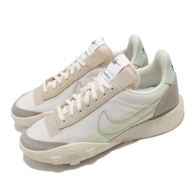 Nike 休閒鞋waffle Racer 運動女鞋基本款簡約奶茶色米白cw Cw1274 100 From Friday購物at Shop Com Tw