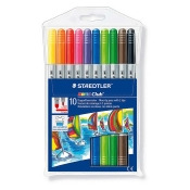 Staedtler Noris Pack of 10 Double-Ended Colour Pens Staedtler Noris Pack of 10 Double-Ended Colour Pens