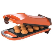 Giles & Posner 700W Electric Flip Over Cake Pop Maker - Orange Giles & Posner 700W Electric Flip Over Cake Pop Maker - Orange