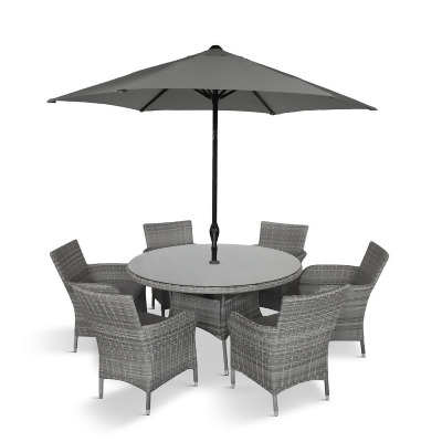 Patio Furniture Sets In, Lg Outdoor Devon 6 Seater Garden Dining Table And Chairs Set