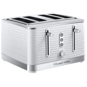 RUSSELL HOBBS Inspire 24380 4-Slice Toaster - White, White RUSSELL HOBBS Inspire 24380 4-Slice Toaster - White, White