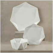 Elements White 12 Piece Quartz Dinner Set White Elements White 12 Piece Quartz Dinner Set White