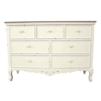 Camille Ivory 7 Drawer Chest Cream White From Dunelm At Shop Com Uk