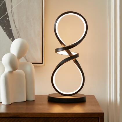 lasse integrated led touch dimmable table lamp