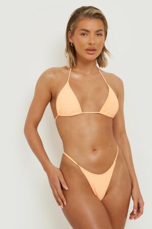 pastel yellow bikini