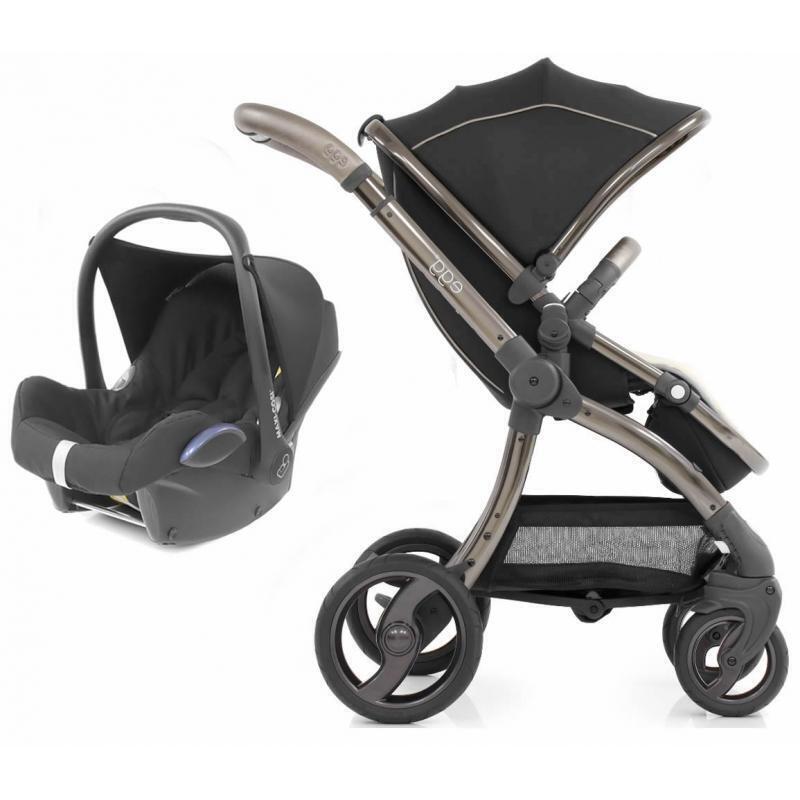 egg shadow black travel system