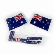 Australian Car Flag Set Of 2 Australian Car Flag Set Of 2