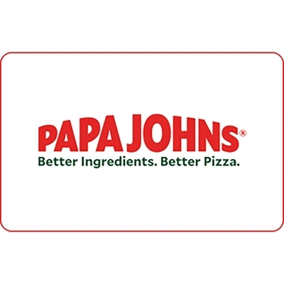 Papa John's eGift Card (Email Delivery) 