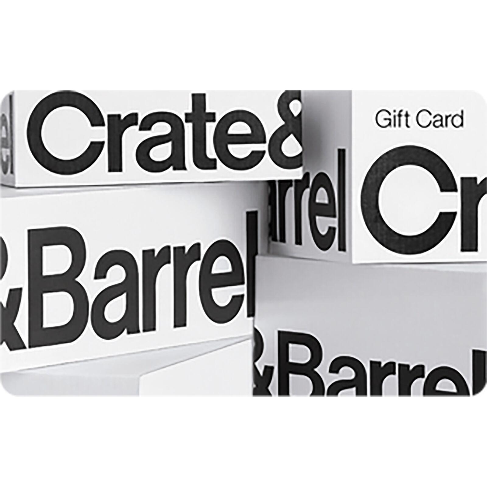 Crate & Barrel eGift Card (Email Delivery)