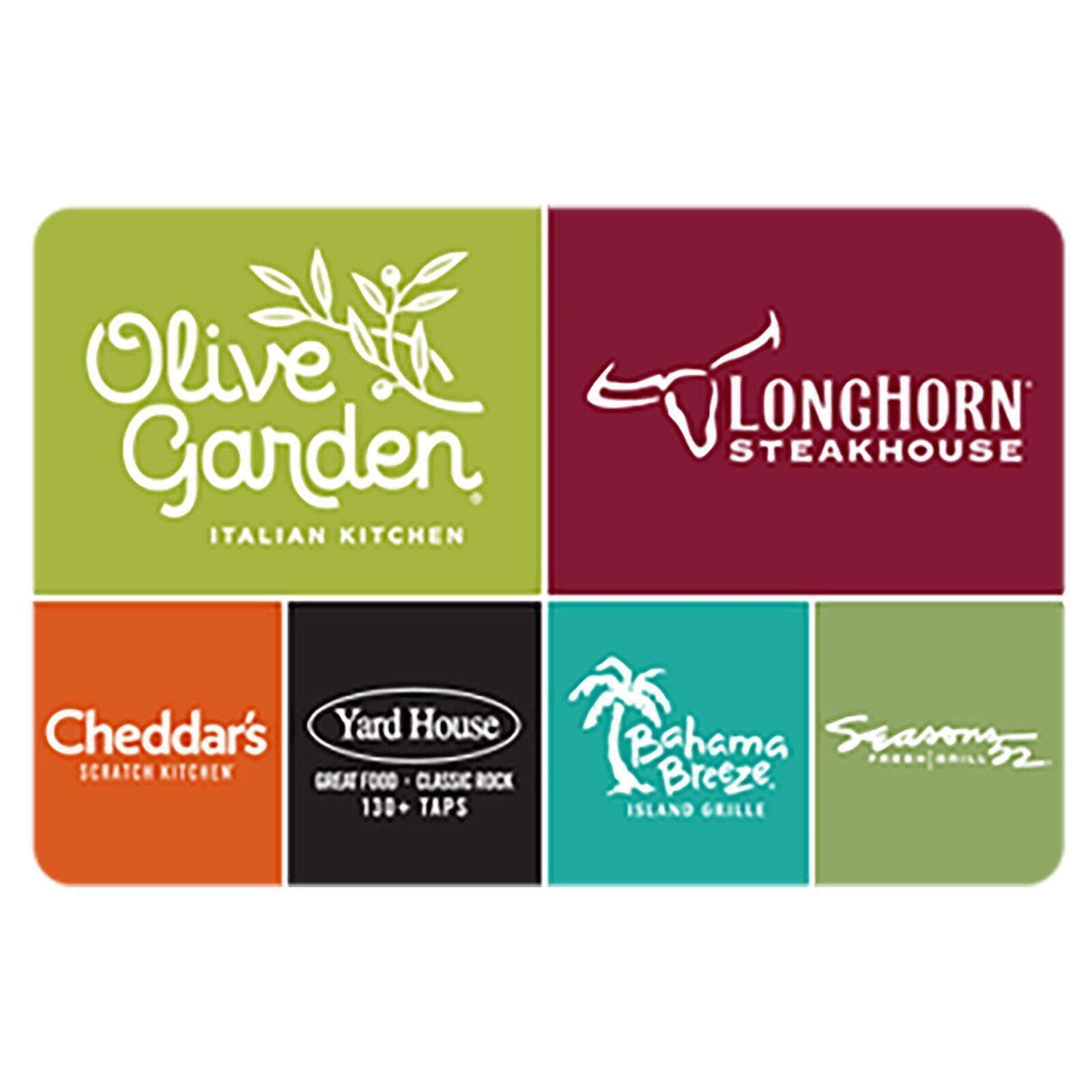 Olive Garden eGift Card (Email Delivery)