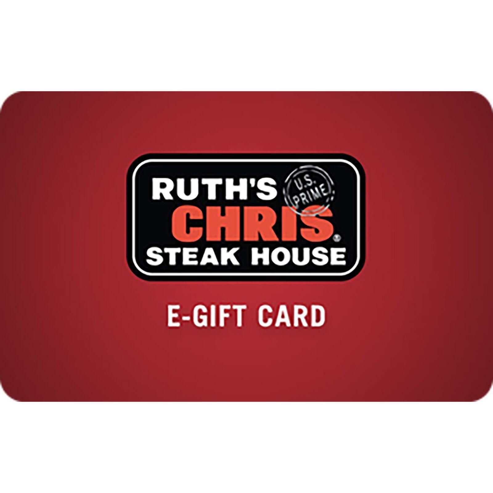 Ruth's Chris Steakhouse eGift Card (Email Delivery)