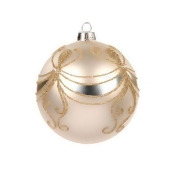Matte Swag Ball Ornament Matte Swag Ball Ornament