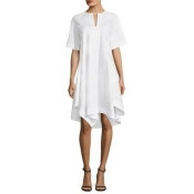 Draped Shirtdress Draped Shirtdress