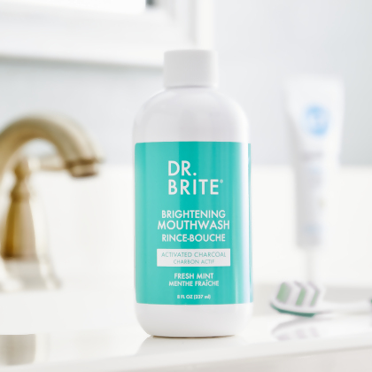 Dr. Brite&reg; Natural Brightening Mouthwash alternate image